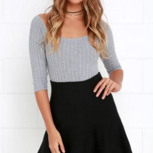 POPULAR "Basic" skater skirt